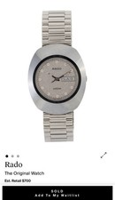 Rado The Original Automatic 35mm DiaStar Silver Men's Watch R12391103