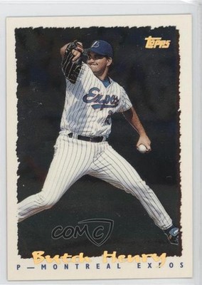 1995 Topps Cyberstats Butch Henry #288 0s5