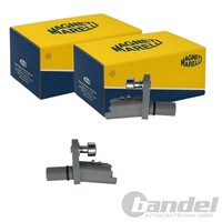 2X Magneti Marelli ABS-SENSOR Raddrehzahl Hinten Passend FüR CitroËN C4 Peugeot