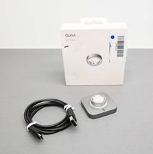 Oura Ring 4 Smart Activity Tracker Size 9 JZ90-54220-09 - Brushed Silver