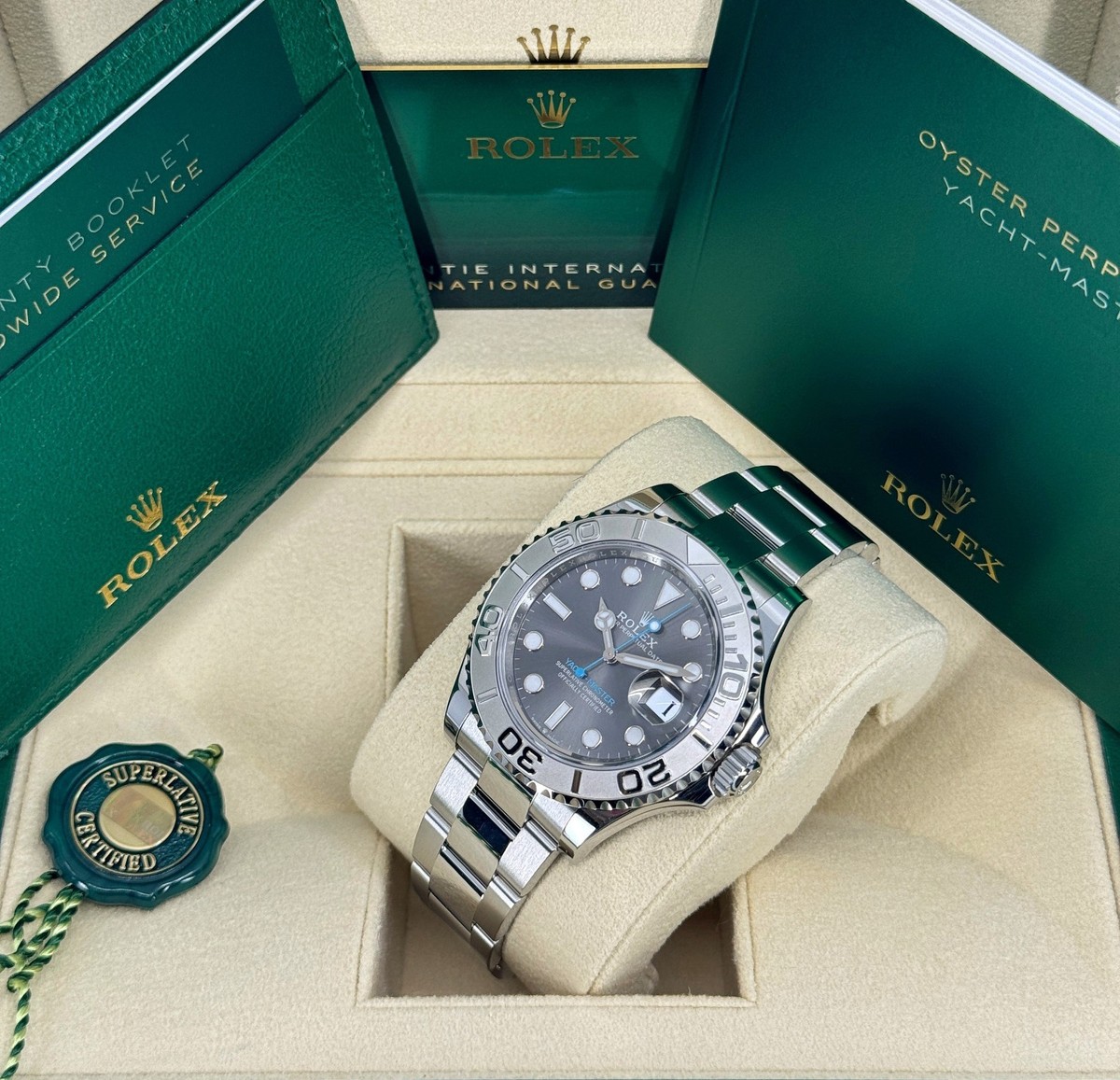 ROLEX Yacht-Master II 空箱　正規 Unworn 2026 Rolex Yacht-Master 40mm, Stainless Steel, Rhodium