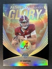 2025 Bowman Chrome University Football Black Refractor Ty Simpson #PG-17