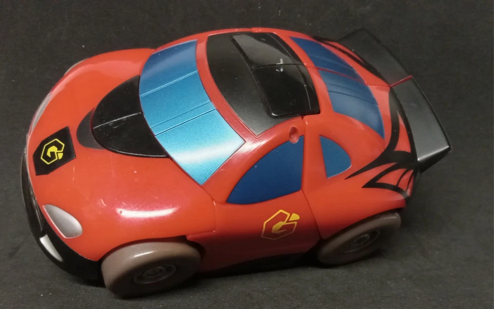 2003 Playskool Go-Bots Deluxe Class Speed-Bot Racer Transformers VERMELHO - Imagem 2 de 4