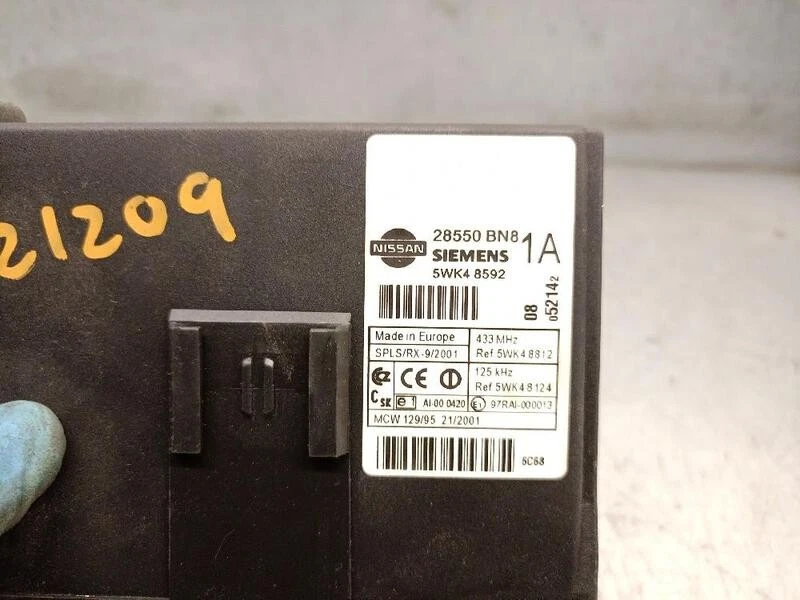 28550BN8 modulo elettronico per NISSAN ALMERA II HATCHBACK (N16) 2000 5242846 - Immagine 4 di 4