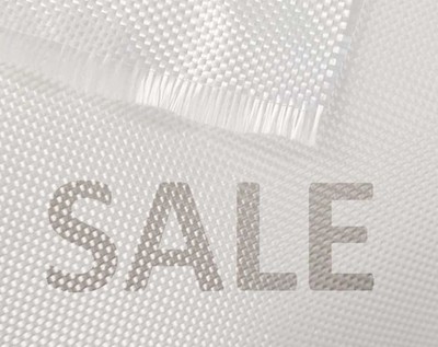 SALE: Glasfasergewebe 360 g/m², Glasgewebe, Rovinggewebe, Glasfaser, GFK