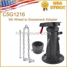 12 To 16 Adjustable Cushioned 5th-wheel-to-gooseneck Adapter C5g1216