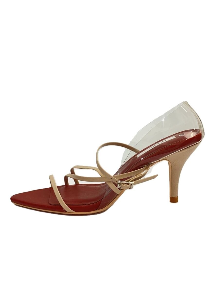 Ameri Medi Clear Strap Pumps M Brw Jf350 - image 1