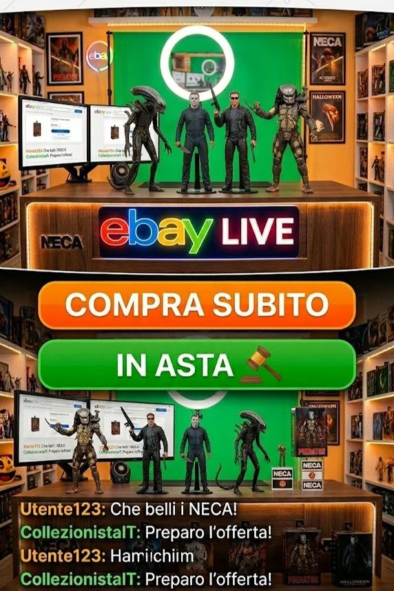 NECA action figures Live!