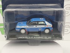 Lancia Delta HF Integrale Polizia Edicola 1/43 Azzurro 1992