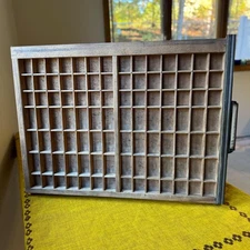 Vintage Letterpress Printers Tray #186