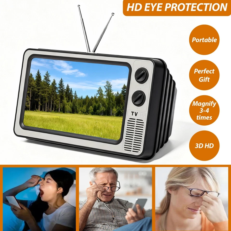 Amplificador de pantalla de teléfono móvil de 12" amplificador de pantalla de teléfono NUEVO Foto 3 de 4