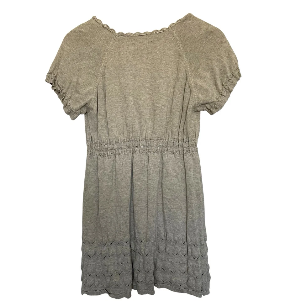 Top túnica babydoll edición Max para mujer Y2K L ganchillo cuello en Y boho Elena Gilbert Foto 2 de 4