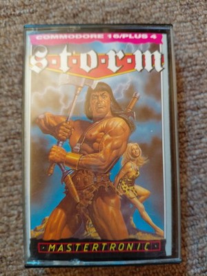 Commodore c16 Plus/4 Storm - Kassette Tape mit Spiel