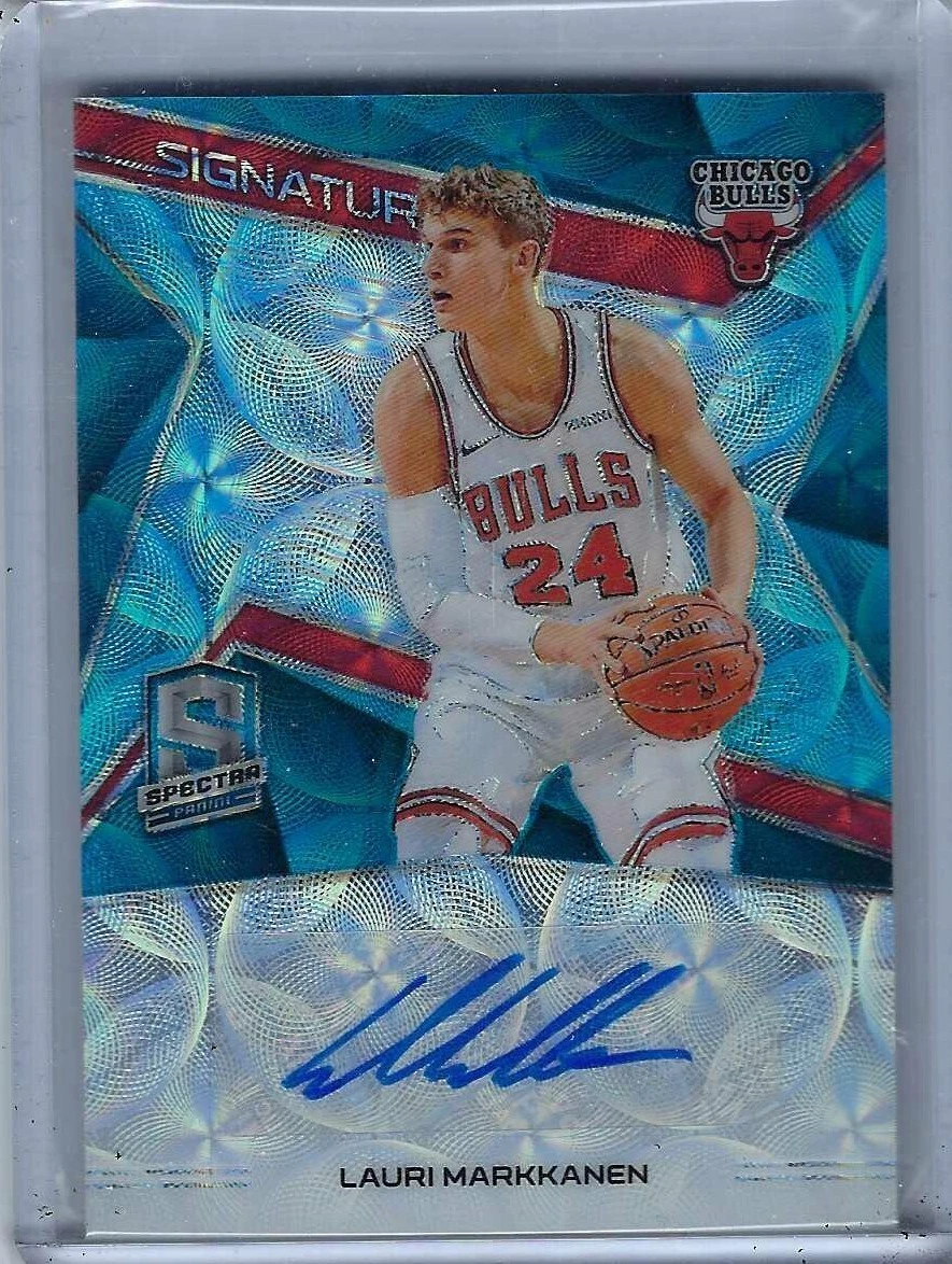 Panini Lauri Markkanen Basketball Parallel/Variety Sports Trading