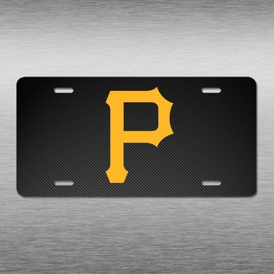 Inspired Novelty Art LICENSE PLATE Pittsburgh Pirates Sport Car Truck Tag