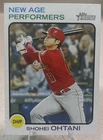 New ListingSHOHEI OHTANI 2022 Topps Heritage New Age Performers Card #NAP-4 DODGERS 🐐🔥