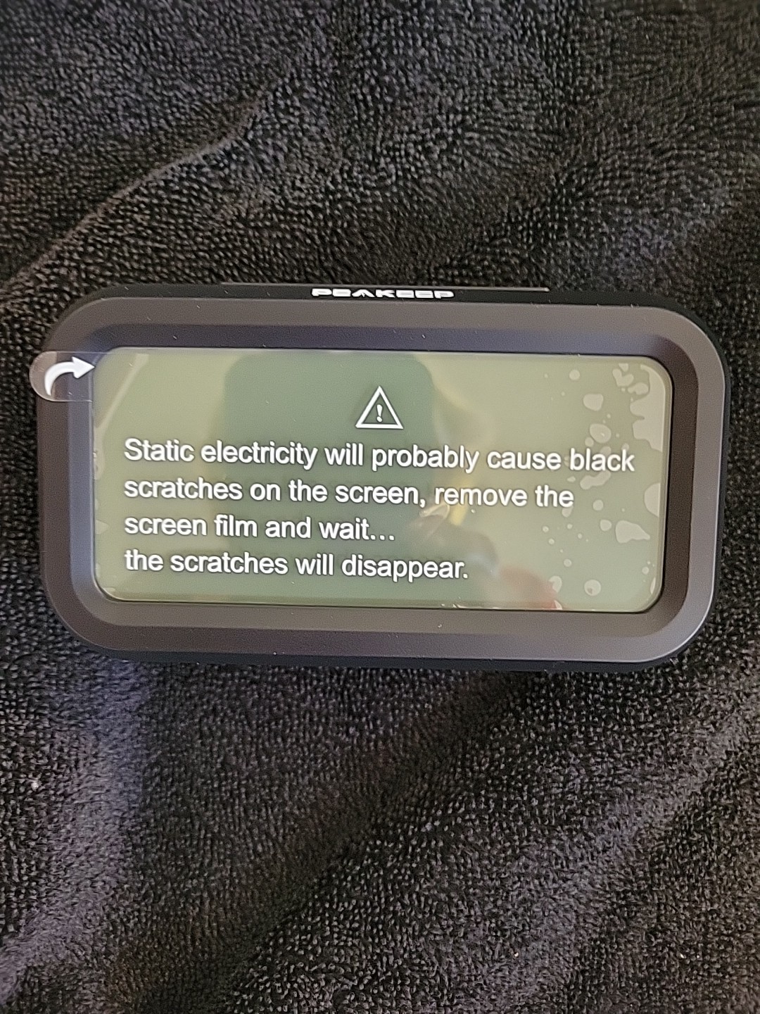 Peakeep Smart Nightlight LCD Digital Alarm Clock