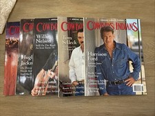 Cowboys & Indians Magazine 2008 Tom Selleck, Harrison Ford, Willie Nelson Lot/5