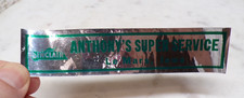 Anthony's Sinclair Gas Advertising Decal Le Mars Iowa Gas Station THIS FAMILY?-D