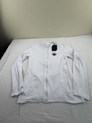 USA Swimming Antigua Brand Sz Med Wmns White Zip Up Jacket Brand New $70