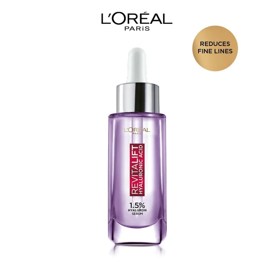 L'Oreal Paris Revitalift Hyaluronsäure Serum Für Versorgt Haut 30ml - Bild 2 von 4