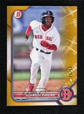 2022 Bowman Draft Gold 34/50 Eddinson Paulino #BD-62 0vg0