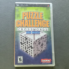 Crave Entertainment Puzzle Challenge: Crosswords and More! (Sony PSP) E
