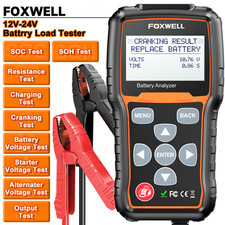 Auto Car Truck Load Tester Foxwell Bt705 Battery Analyzer Cranking Test Charging