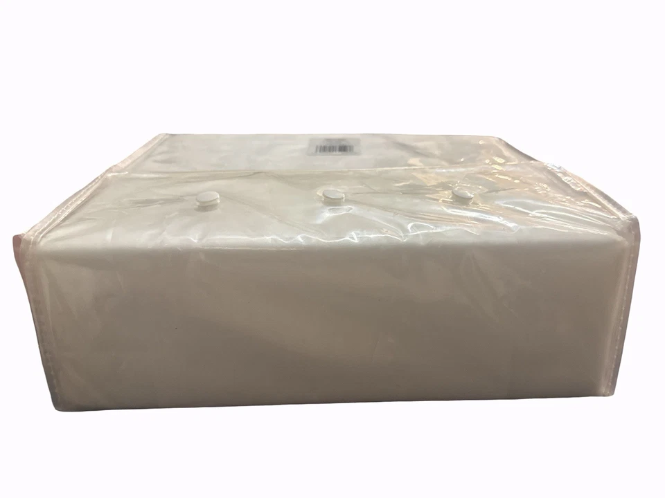 New 3 Pc. Wamsutta Waterbury Embroidered Full/Queen Duvet Set Celestial Blue NEW - Image 2 of 4