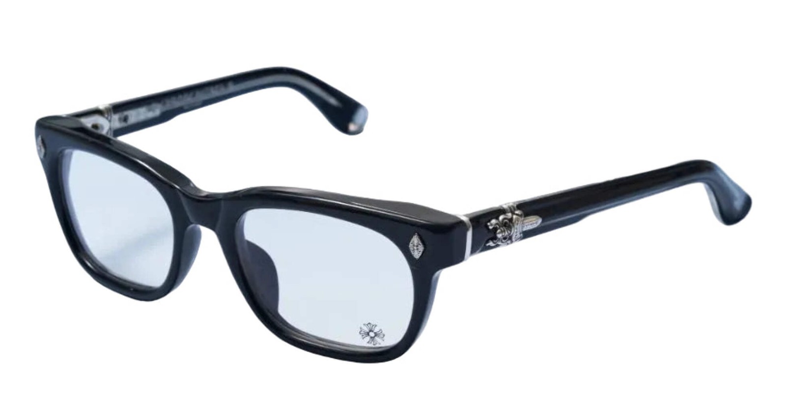 Chrome Hearts Dooable Glasses Black/Silver
