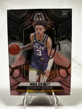 2023-24 Panini Mosaic - NBA Debut Keyonte George SIGNED IP AUTO ROOKIE
