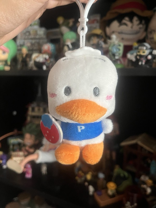 Cute Duck Plush Keychain