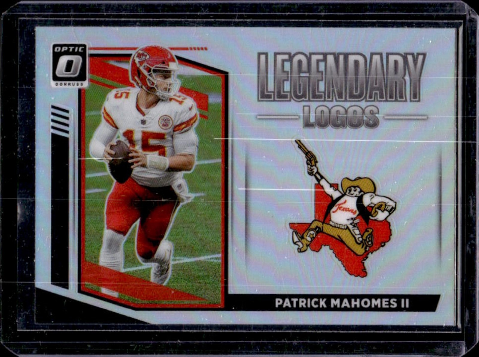 2021 Panini Donruss Optic Patrick Mahomes II Legendary Logos #LL-10 Chiefs