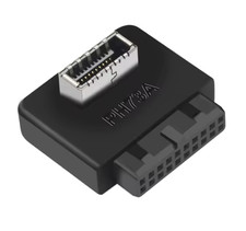 USB 3.1 Internal Header to USB-C Type-E Front Case Adapter 19P/20P Convert