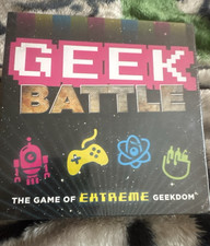 Chronicle Books Geek Battle Board Game Science Fiction Fantasy Trivia