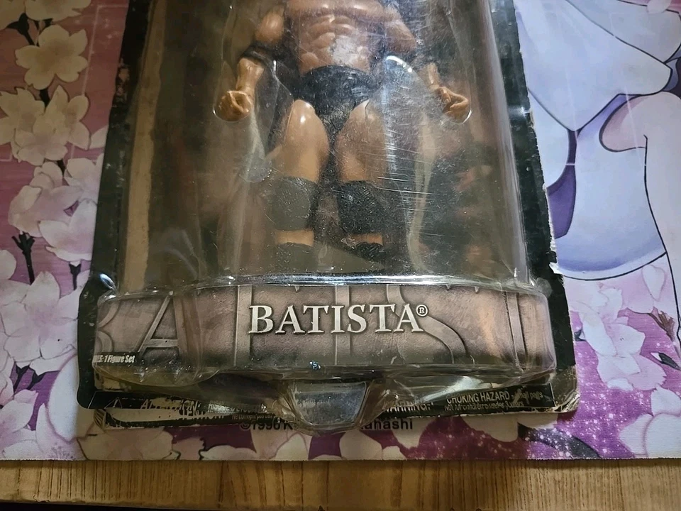 Figura de acción Jakks Pacific 2007 WWE No Way Out Batista Foto 3 de 4