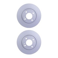 2 Bremsscheiben InnenbelüFtet Ø 64 Mm 17 Mm Hella FüR U.A. Mitsubishi Space