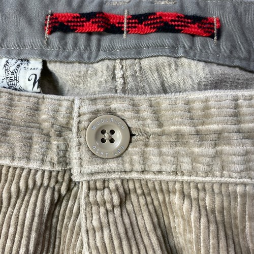 Woolrich Cordhose Herren 44x30 beige gerades Bein klassisch Outdoor Freizeit - Bild 3 von 11