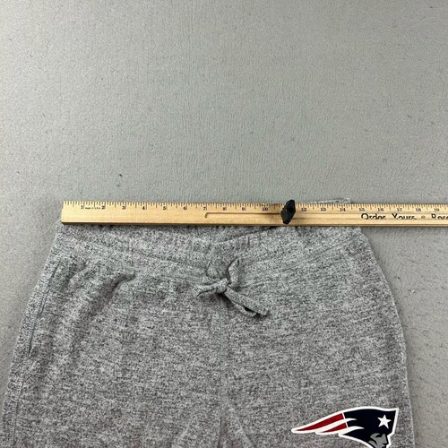 New England Patriots Sweatpants Womens M Gray Drawstring NFL Football Pull On - Picture 6 of 10