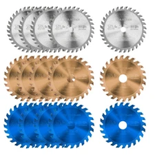 5Pcs TCT Circular Saw Blade 3-3/8'' for Wood Plastic Cutting Disc Saw Blades Set