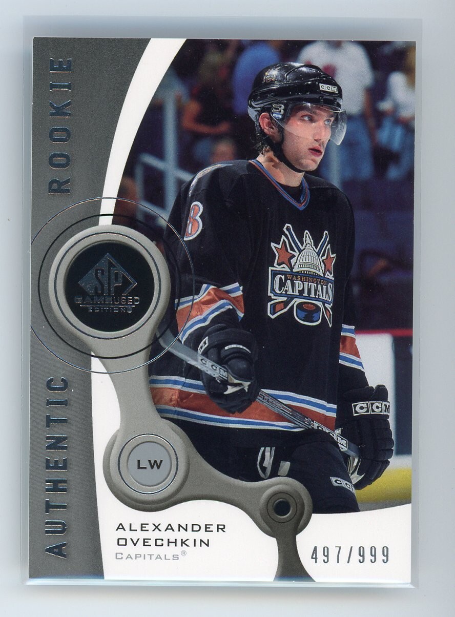 2005-06 Upper Deck SP Game Used Alexander Ovechkin Authentic Rookie /999 #111 RC