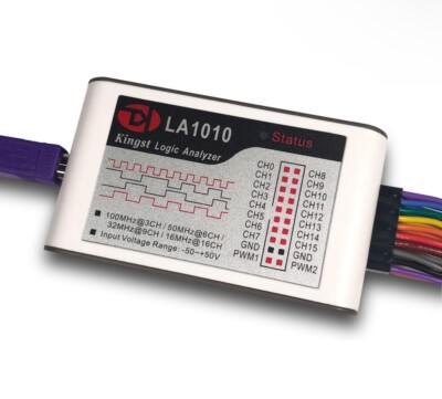 LA1010 USB Logic Analyzer 16 Channels 100Mhz Digital Logic Analyzer