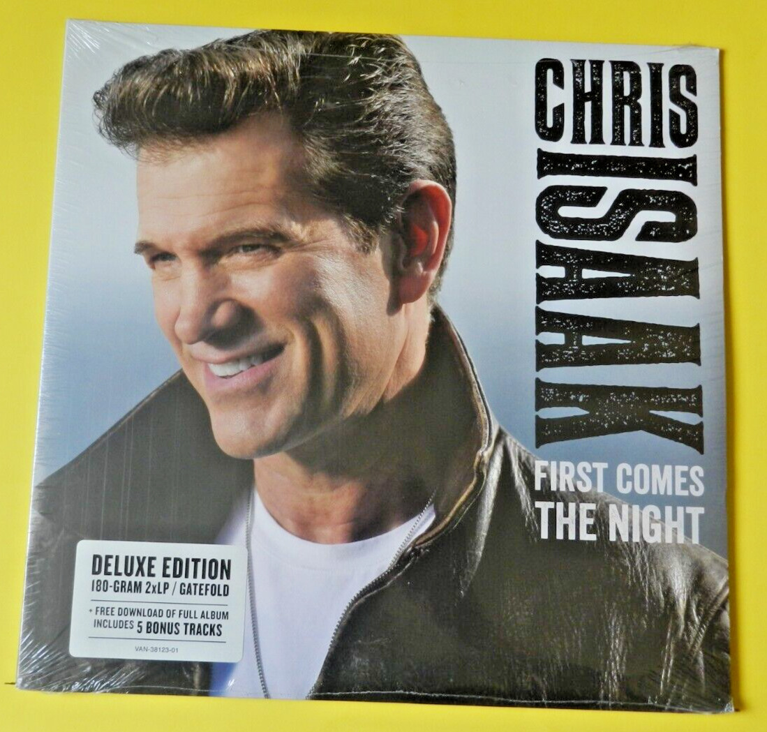 SEALED LP CHRIS ISAAK First Comes The Night 2 LP 180 Gram Gatefold Deluxe