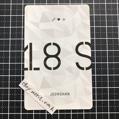 JEONGHAN 2018 SEVENTEEN CONCERT 'IDEAL CUT' IN SEOUL Official