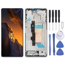 Original Display LCD Touch Screen Digitizer Replacement Frame For Xiaomi Poco F5