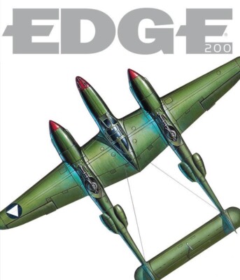 RARE LIMITED EDITION 171/200 CAPCOM 1942 GAME EDGE MAGAZINE COLLECTOR POSTCARD