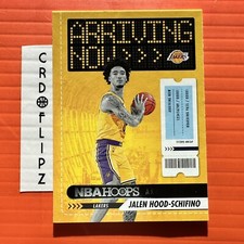 2023-24 Panini NBA Hoops Jalen Hood-Schifino #10 Arriving Now