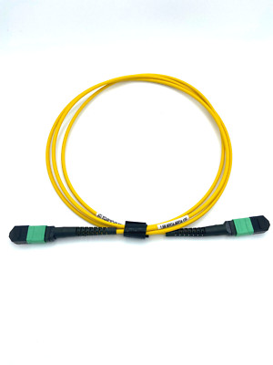 MPO F APC  MPO F APC 12 fiber 3.0D  SM TYPE B FORMABLE BOOT NTTC97A - 9 Meter