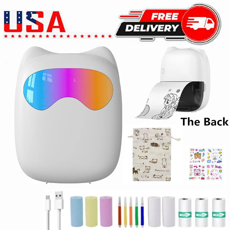 Wireless Bluetooth Printing Mini Thermal Printer Pocket Photo Printer 2025 New