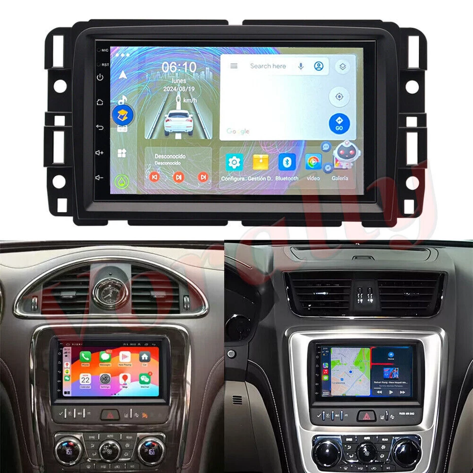 For 2013-2017 Chevrolet Traverse Android 14 Apple Carplay Car GPS Stereo Radio - Imagem 3 de 4